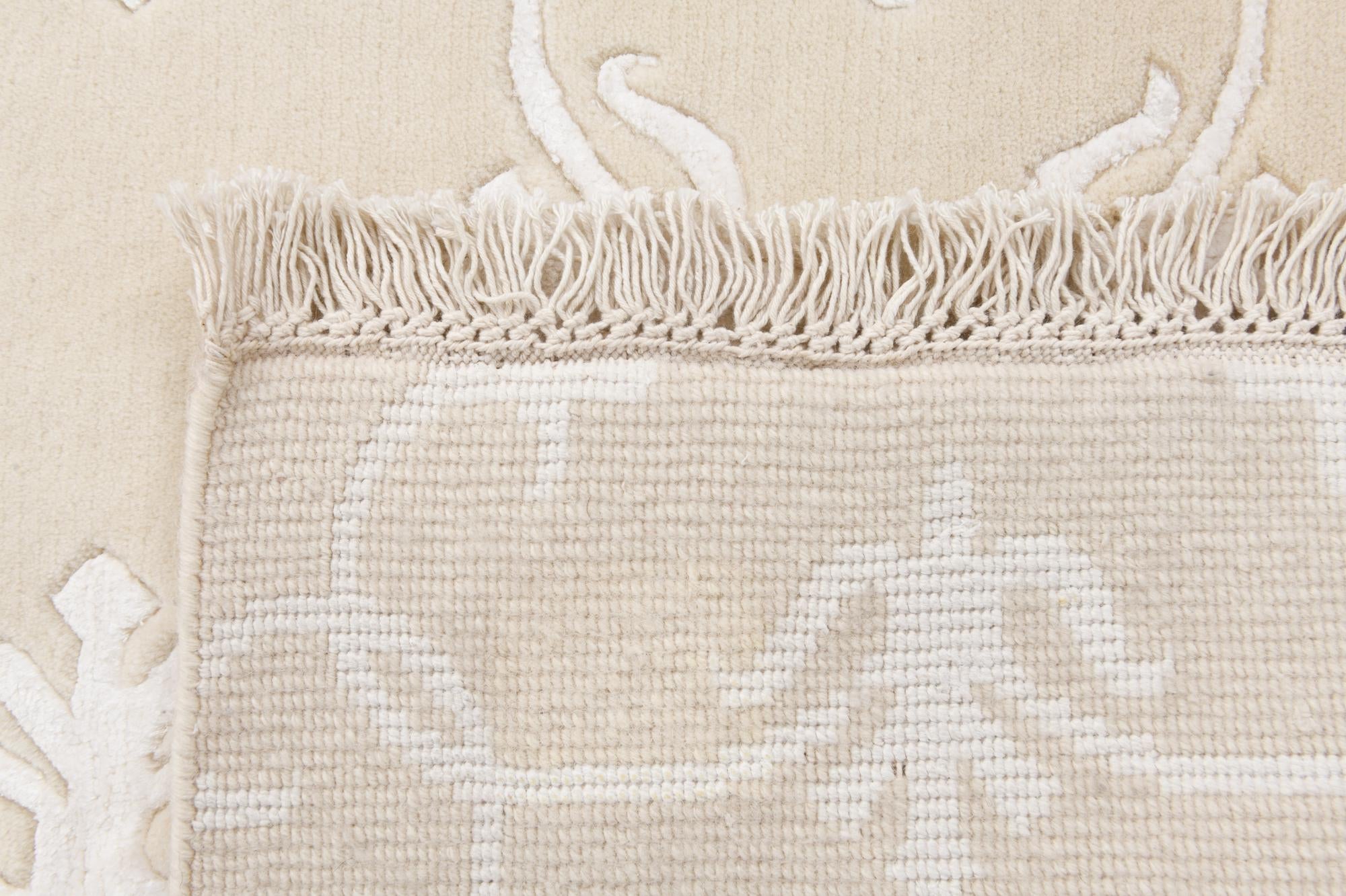 2' 8 x 13' Hand Knotted Darya Wool Runner Rug
