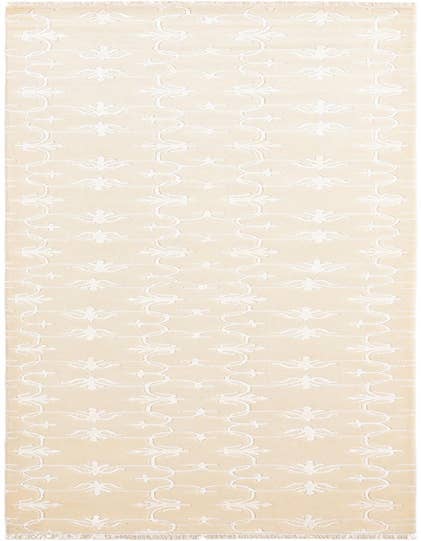 Detail image of 2' 8 x 13' Hand Knotted Darya Wool Runner Rug