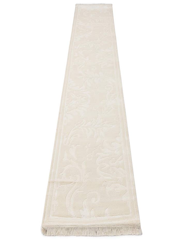 Detail image of 2' 7 x 13' 1  Hand Knotted Darya Wool Runner Rug