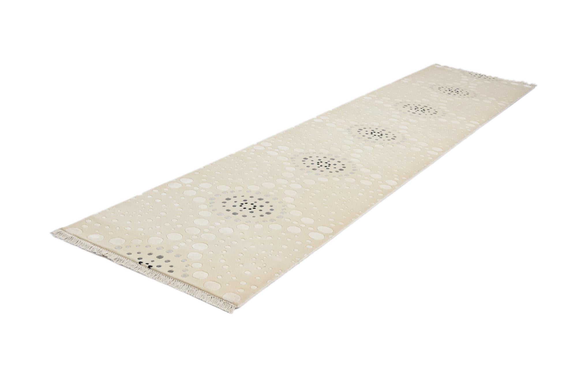 2' 7 x 13' 3 Hand Knotted Darya Wool Runner Rug