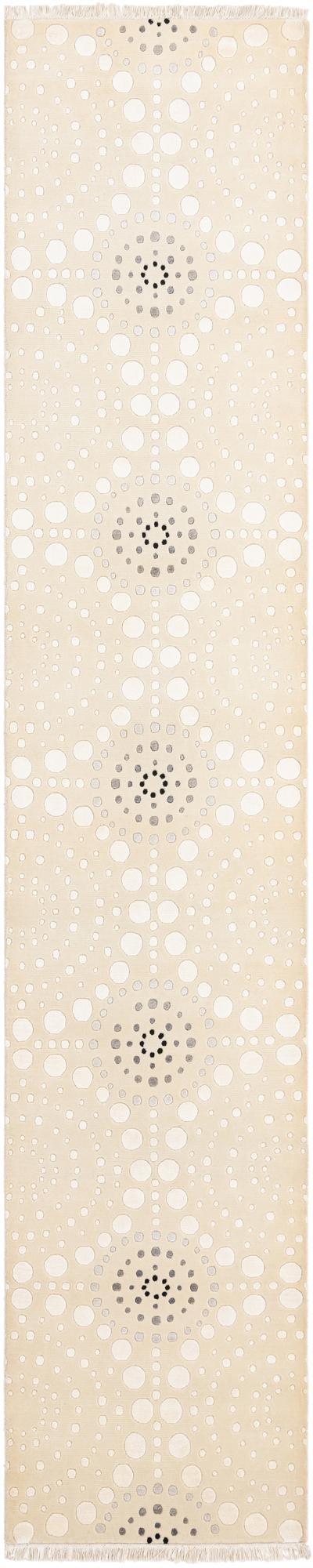 2' 7 x 13' 3 Hand Knotted Darya Wool Runner Rug
