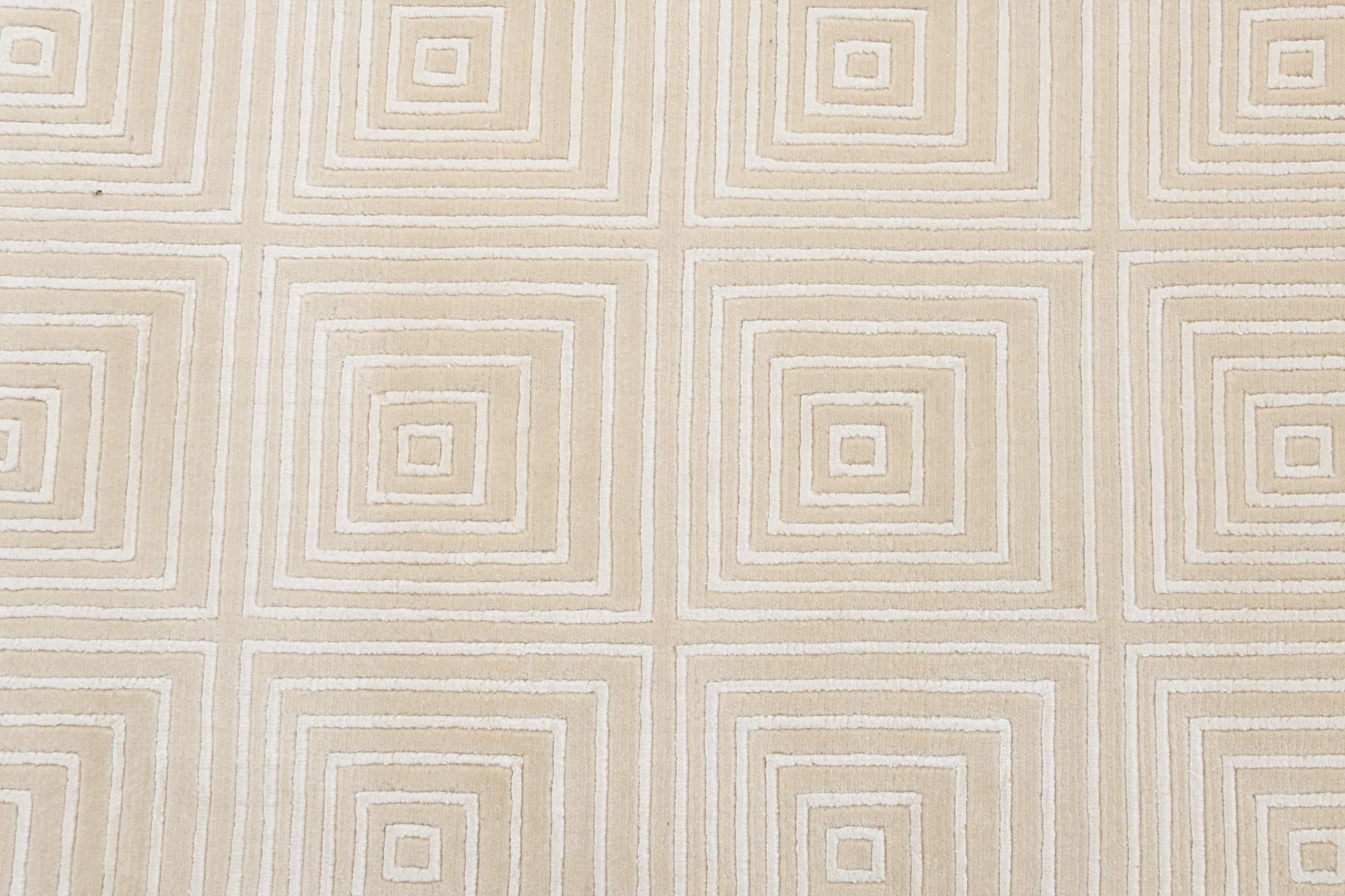 2' 7 x 13' Hand Knotted Darya Wool Runner Rug