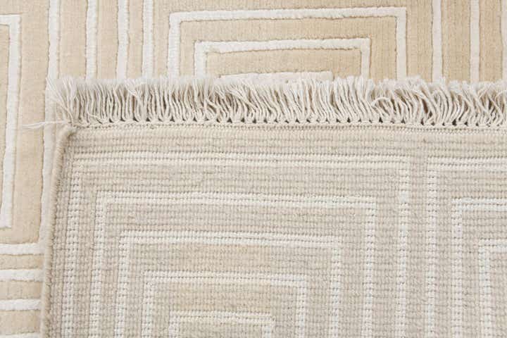 2' 7 x 13' Hand Knotted Darya Wool Runner Rug