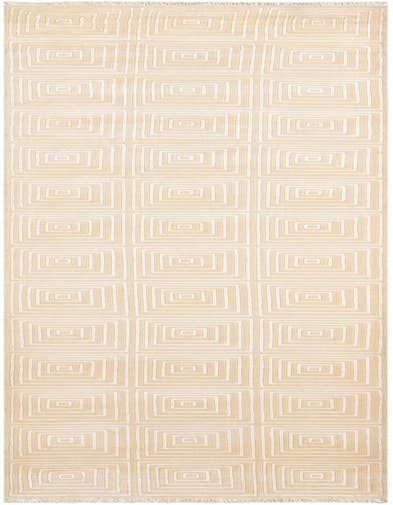 Detail image of 2' 7 x 13' Hand Knotted Darya Wool Runner Rug