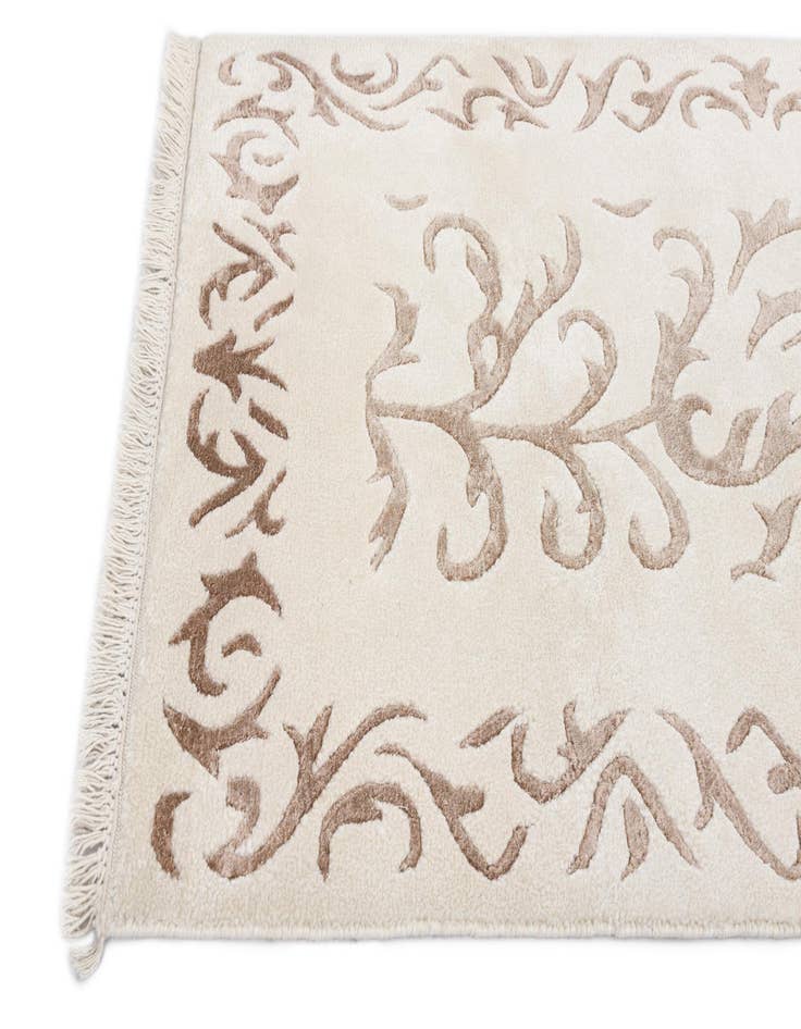 Detail image of 2' 7 x 13'  Hand Knotted Darya Wool Runner Rug