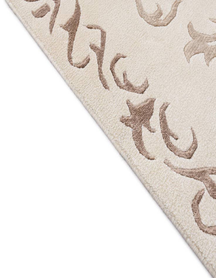 Detail image of 2' 7 x 13'  Hand Knotted Darya Wool Runner Rug