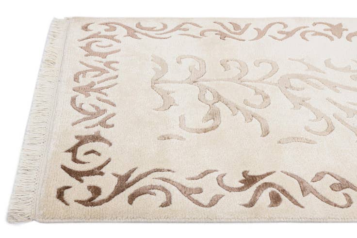 Detail image of 2' 7 x 13' 3 Hand Knotted Darya Wool Runner Rug