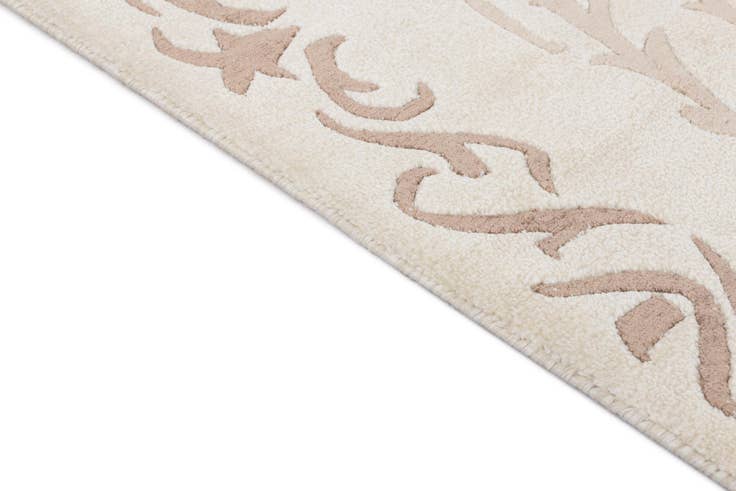 Detail image of 2' 7 x 13' 3 Hand Knotted Darya Wool Runner Rug