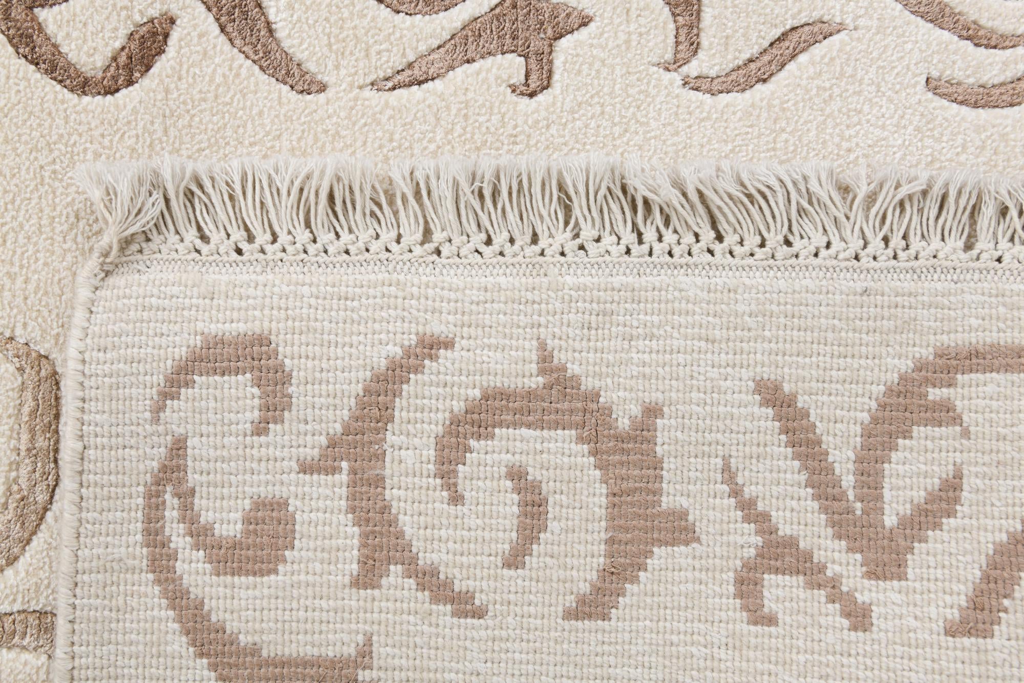 2' 7 x 13' 3 Hand Knotted Darya Wool Runner Rug