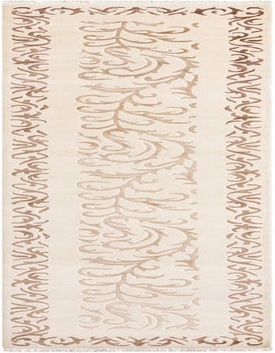 Detail image of 2' 7 x 13' 3 Hand Knotted Darya Wool Runner Rug