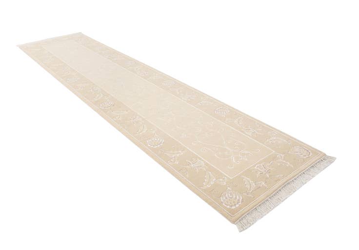 Detail image of 3' 1 x 13' 3 Hand Knotted Darya Wool Runner Rug