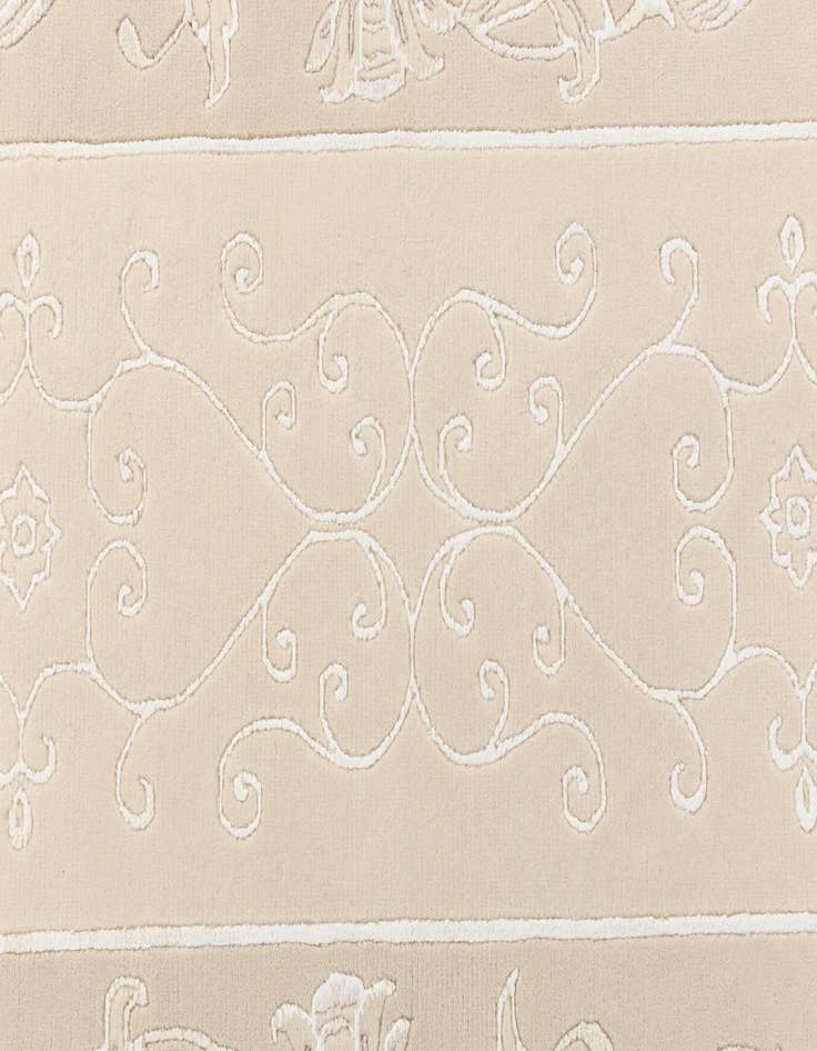 Detail image of 3' 1 x 13' 3  Hand Knotted Darya Wool Runner Rug