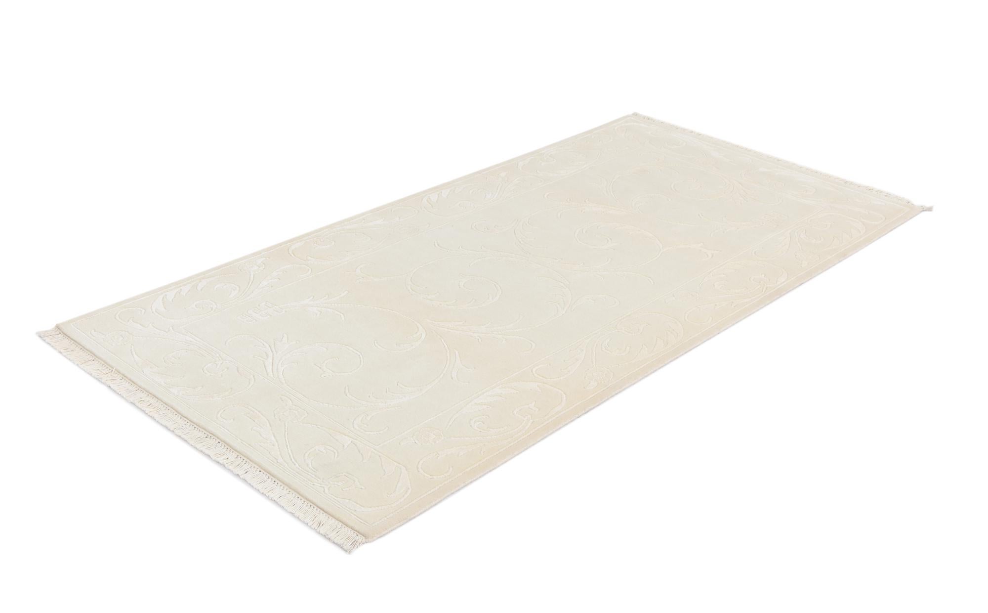 3' 4 x 6' 8 Hand Knotted Darya Wool Runner Rug