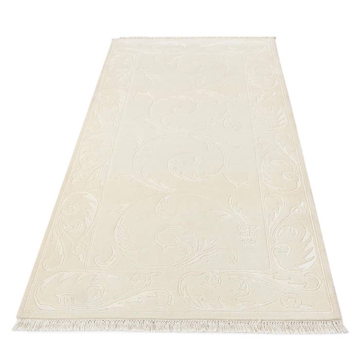 Detail image of 3' 4 x 6' 8 Hand Knotted Darya Wool Runner Rug