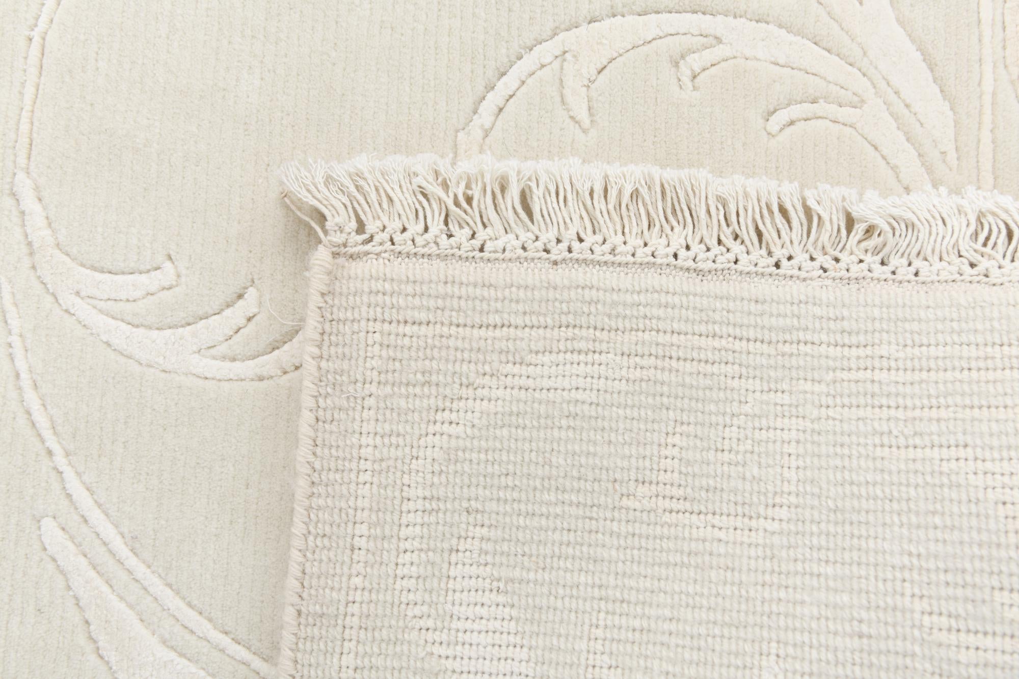 3' 4 x 6' 8 Hand Knotted Darya Wool Runner Rug