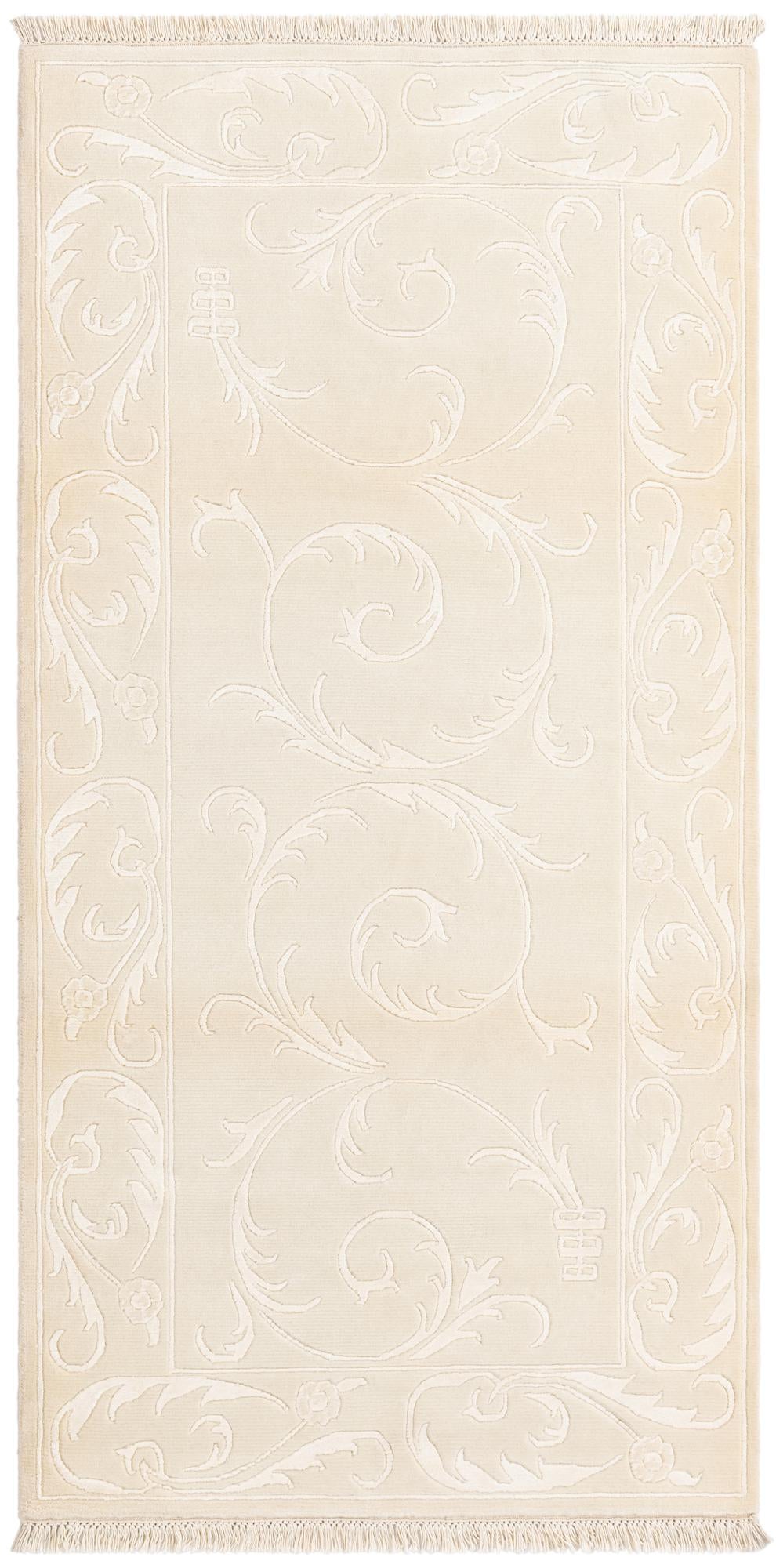 3' 4 x 6' 8 Hand Knotted Darya Wool Runner Rug