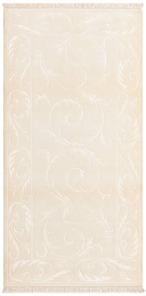 Detail image of 3' 4 x 6' 8 Hand Knotted Darya Wool Runner Rug