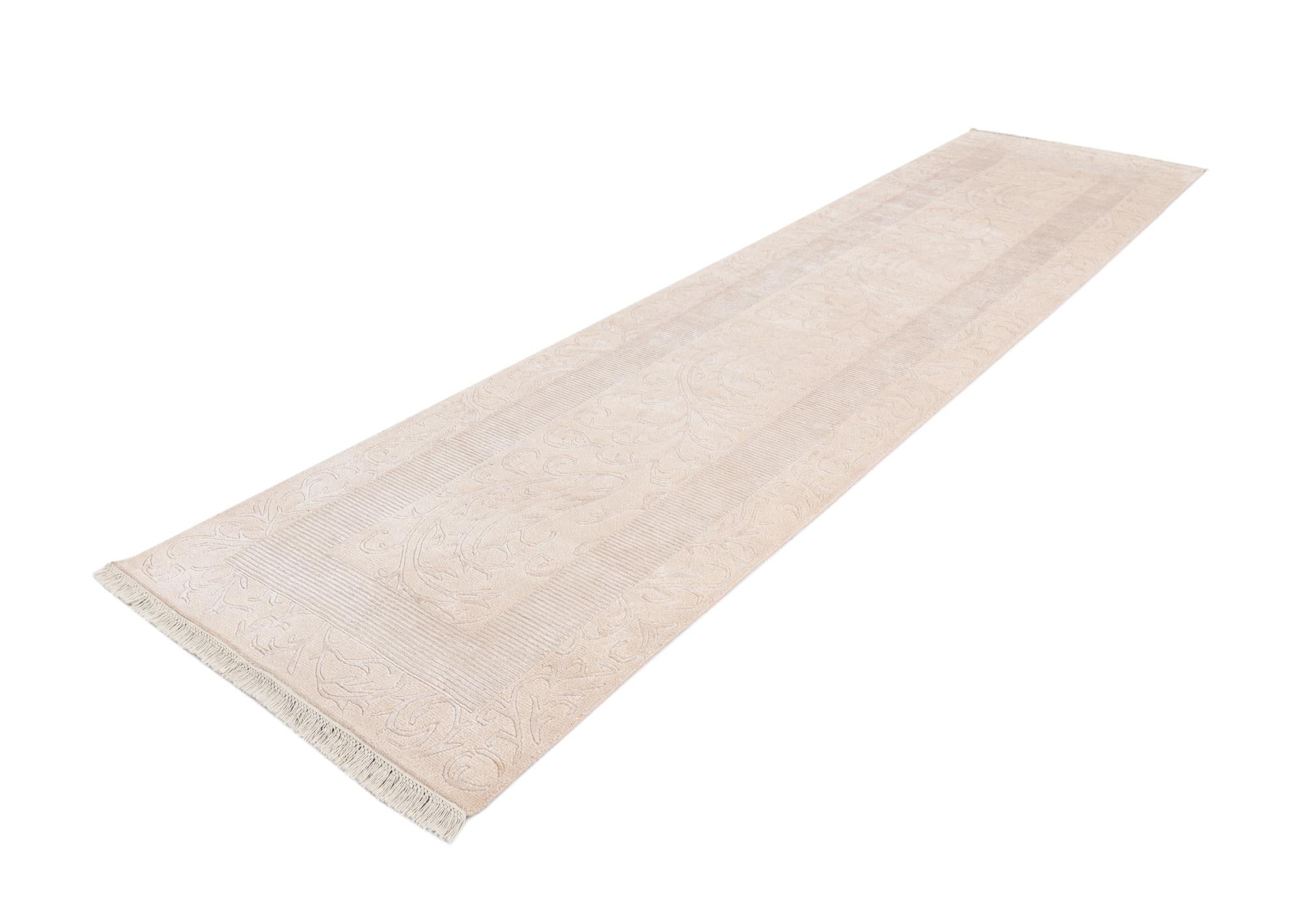 3' 3 x 12' 9 Hand Knotted Darya Runner Rug