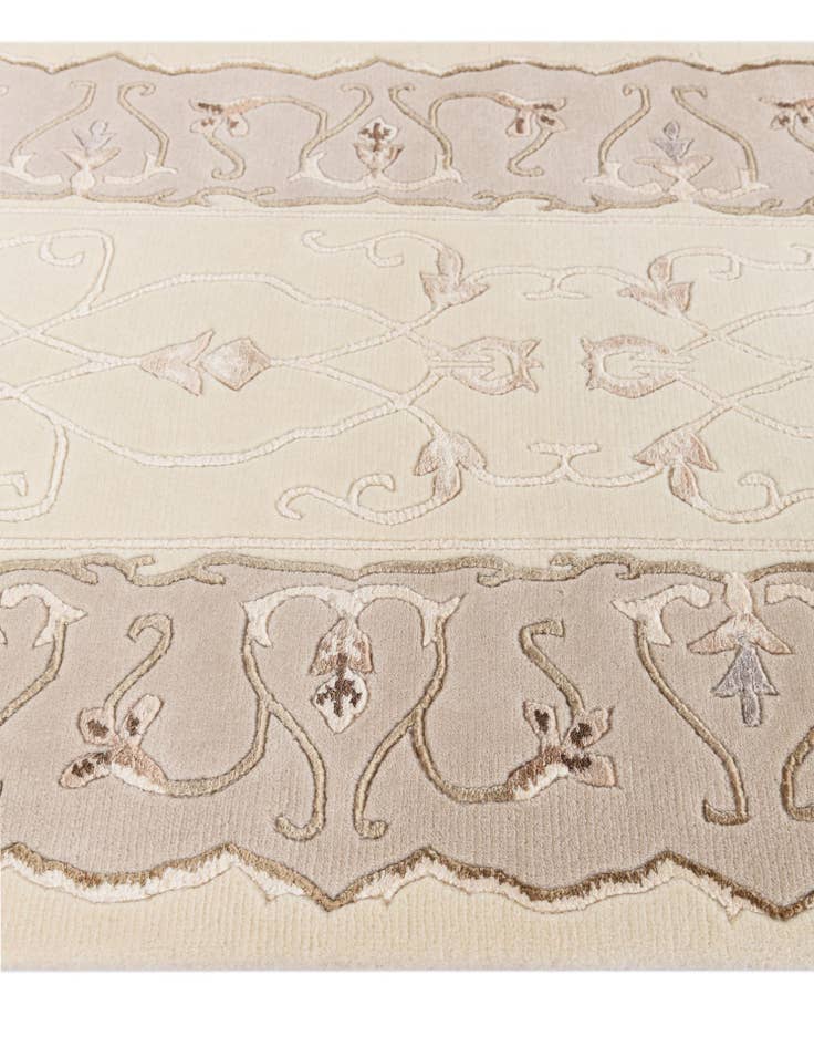 Detail image of 2' 11 x 13' 1  Hand Knotted Darya Wool Runner Rug