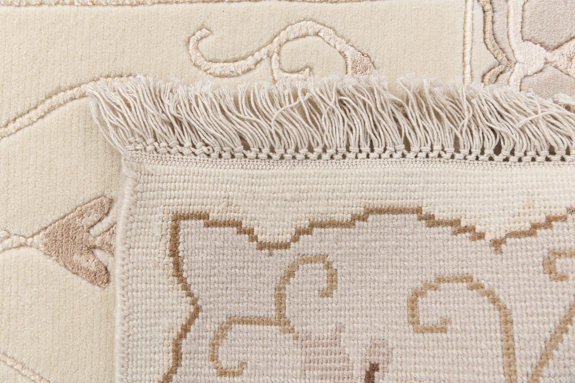 2' 11 x 13' 1 Hand Knotted Darya Wool Runner Rug