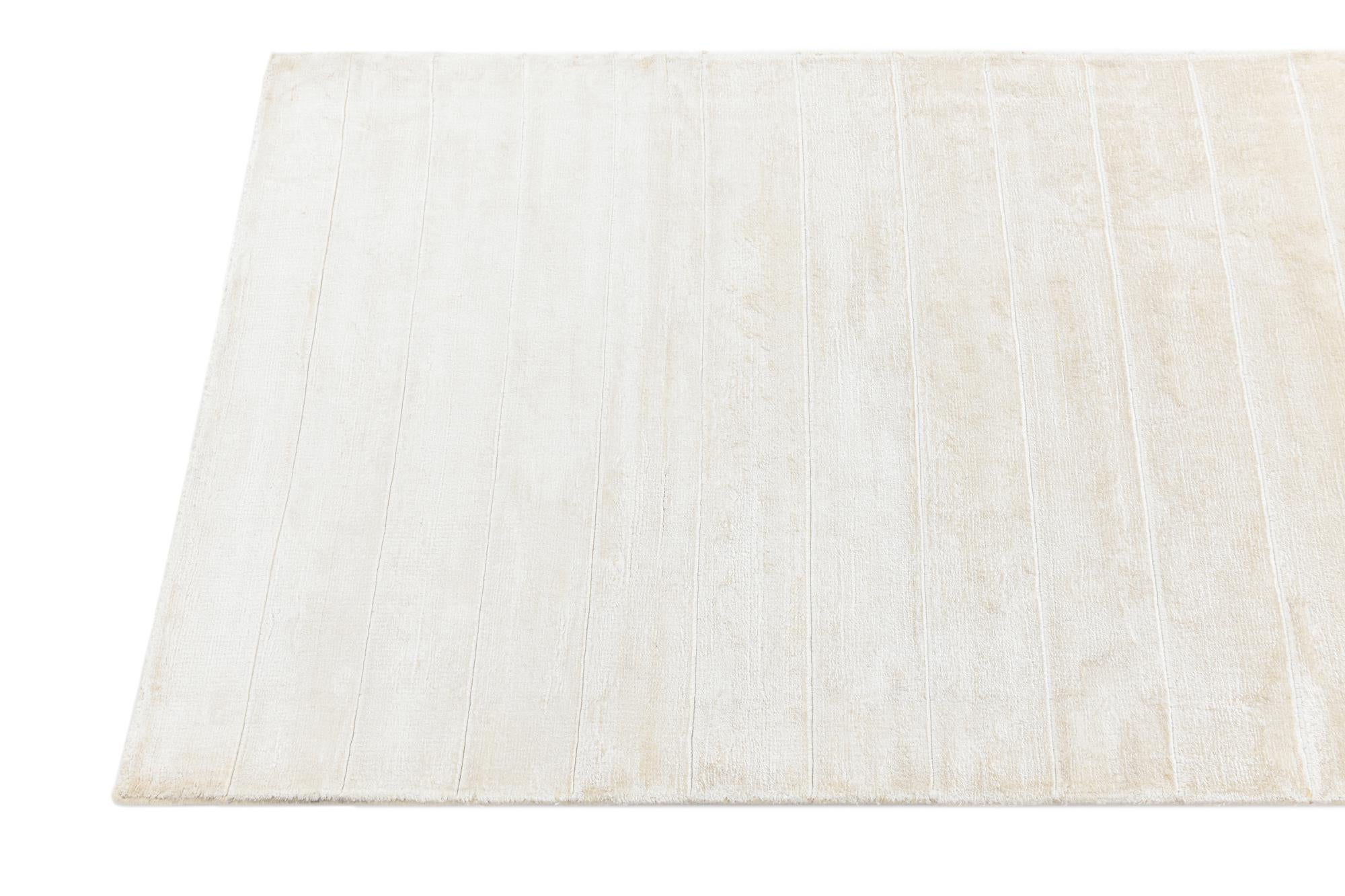 2' 7 x 9' 10 Hand Knotted Darya Wool Runner Rug
