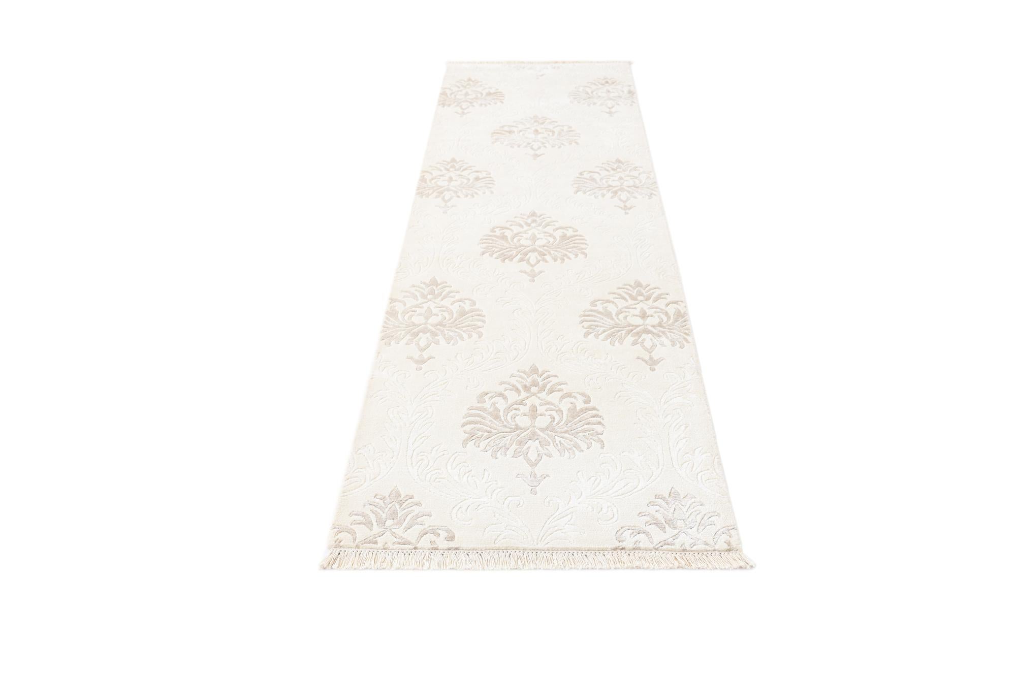 2' 7 x 9' 9 Hand Knotted Darya Wool Runner Rug