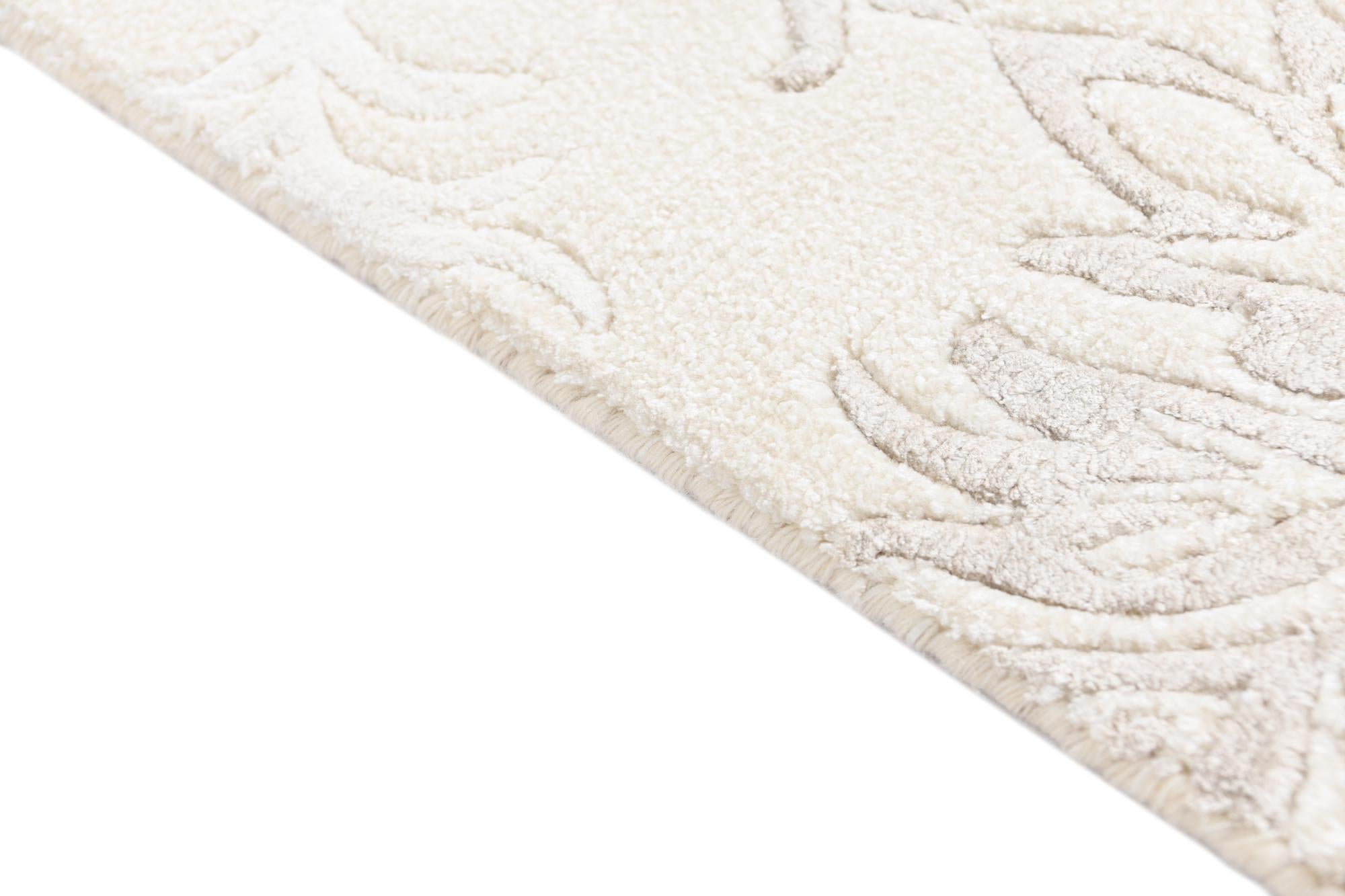 2' 7 x 9' 9 Hand Knotted Darya Wool Runner Rug