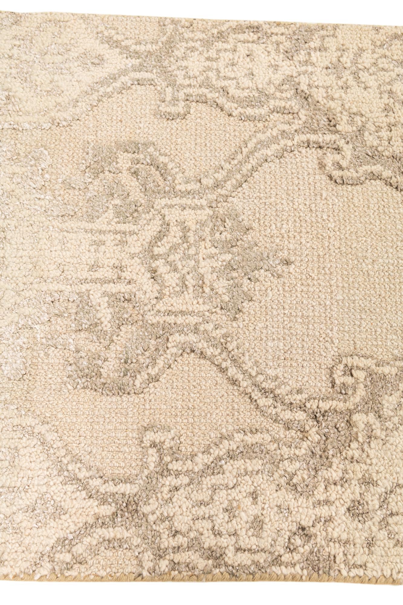 2' 8 x 8' 8 Hand Knotted Darya Runner Rug