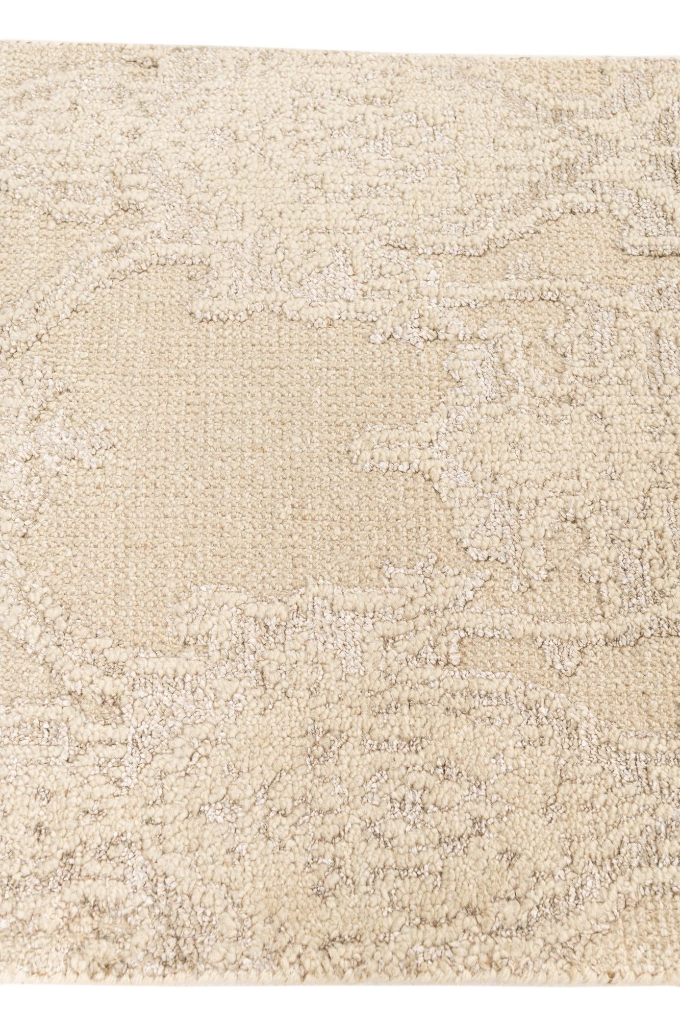 2' 7 x 8' 10 Hand Knotted Darya Runner Rug
