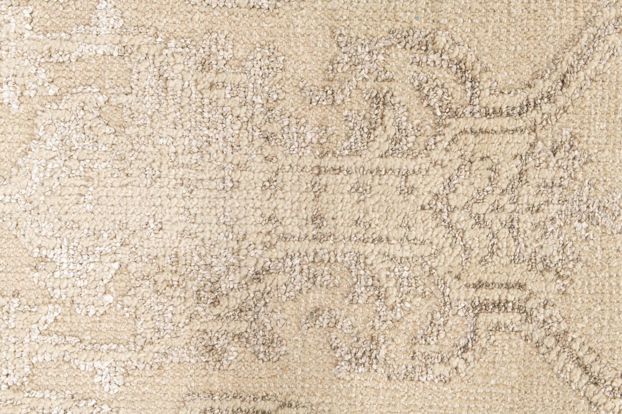 2' 7 x 8' 10 Hand Knotted Darya Runner Rug