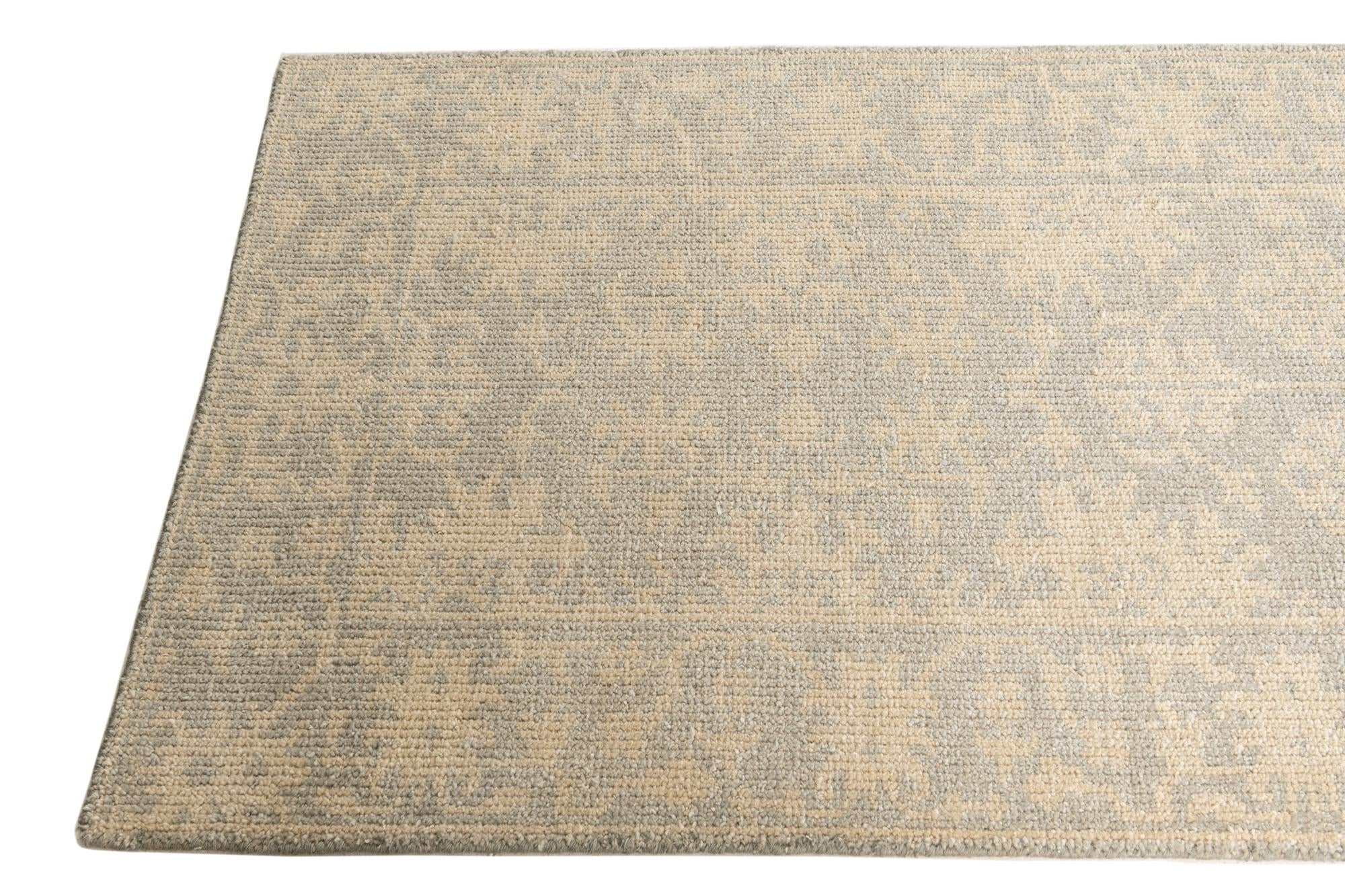 2' 10 x 8' 10 Hand Knotted Darya Runner Rug