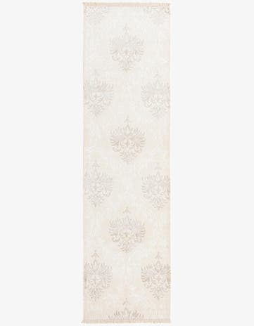 2' 7 x 9' 9 Hand Knotted Darya Wool Runner Rug
