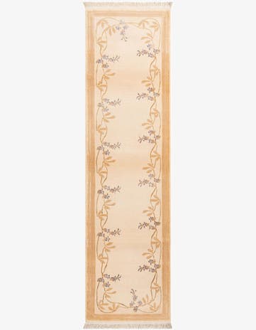 2' 7 x 9' 8 Hand Knotted Darya Wool Runner Rug