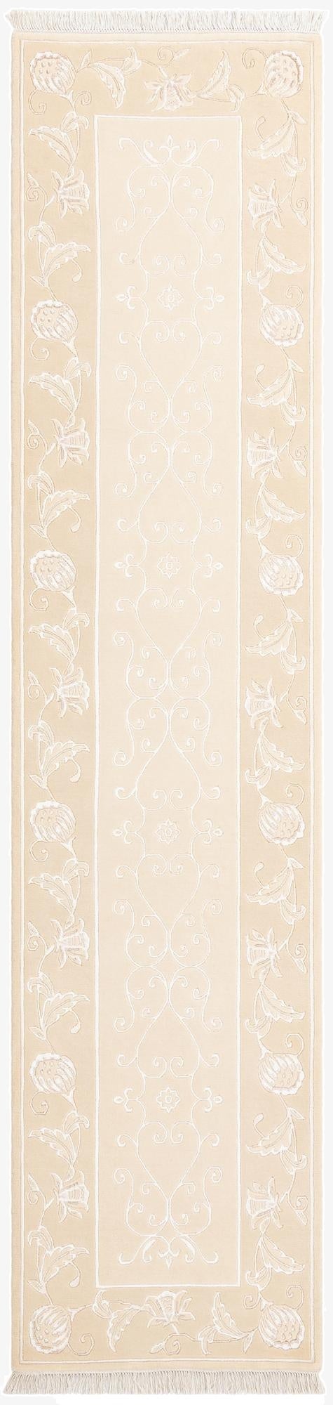 3' 1 x 13' 3  Hand Knotted Darya Wool Runner Rug