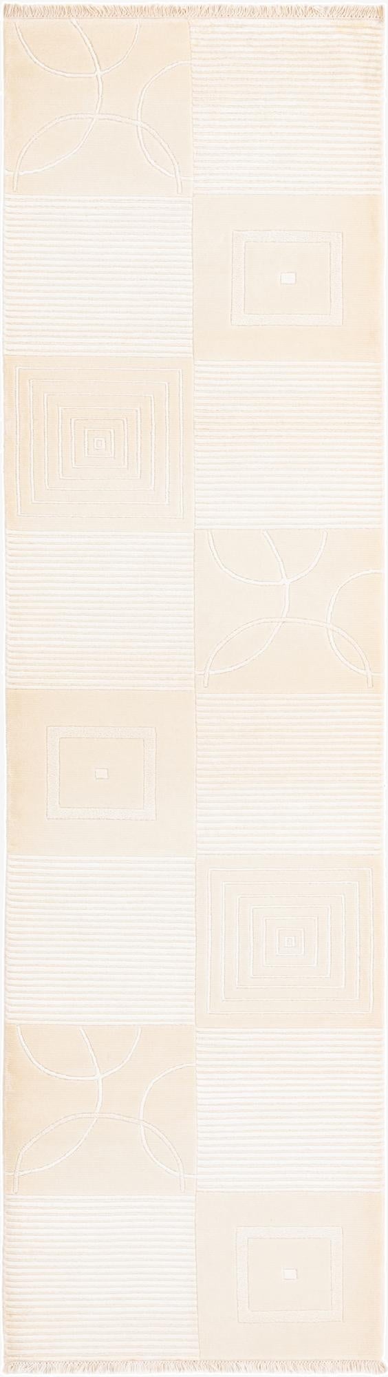 2' 9 x 9' 10  Hand Knotted Darya Wool Runner Rug