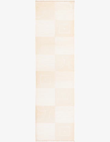 2' 9 x 9' 10 Hand Knotted Darya Wool Runner Rug