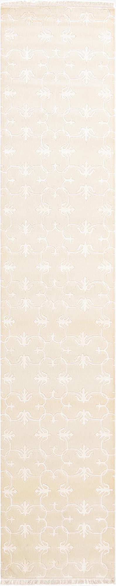 2' 7 x 13' 1  Hand Knotted Darya Wool Runner Rug