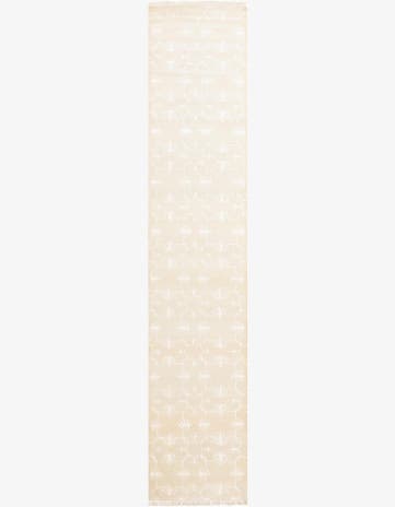 2' 7 x 13' 1 Hand Knotted Darya Wool Runner Rug