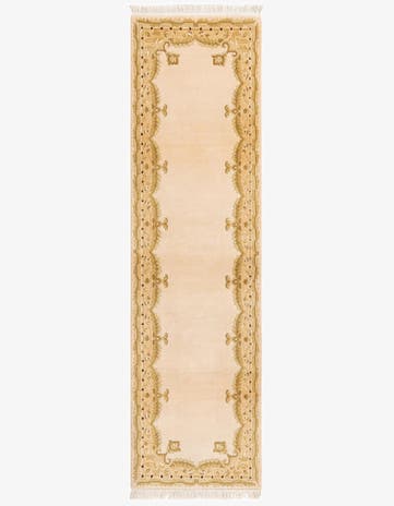 2' 9 x 9' 10 Hand Knotted Darya Wool Runner Rug