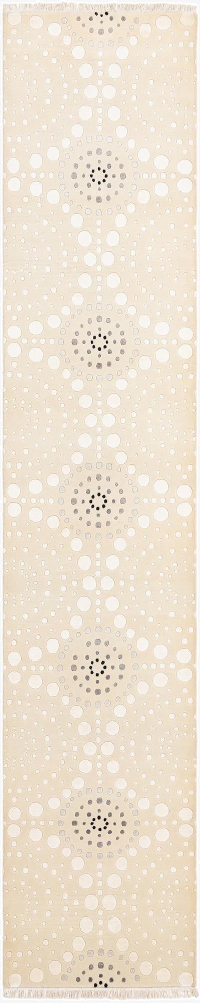 2' 7 x 13' 3  Hand Knotted Darya Wool Runner Rug