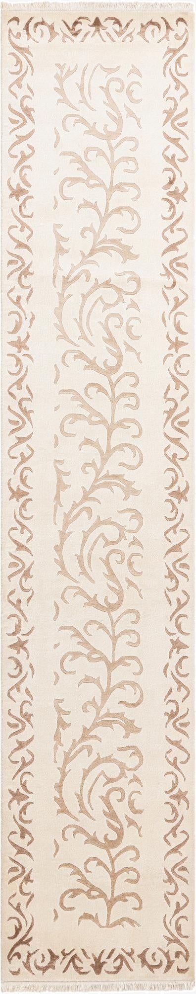 2' 7 x 13'  Hand Knotted Darya Wool Runner Rug