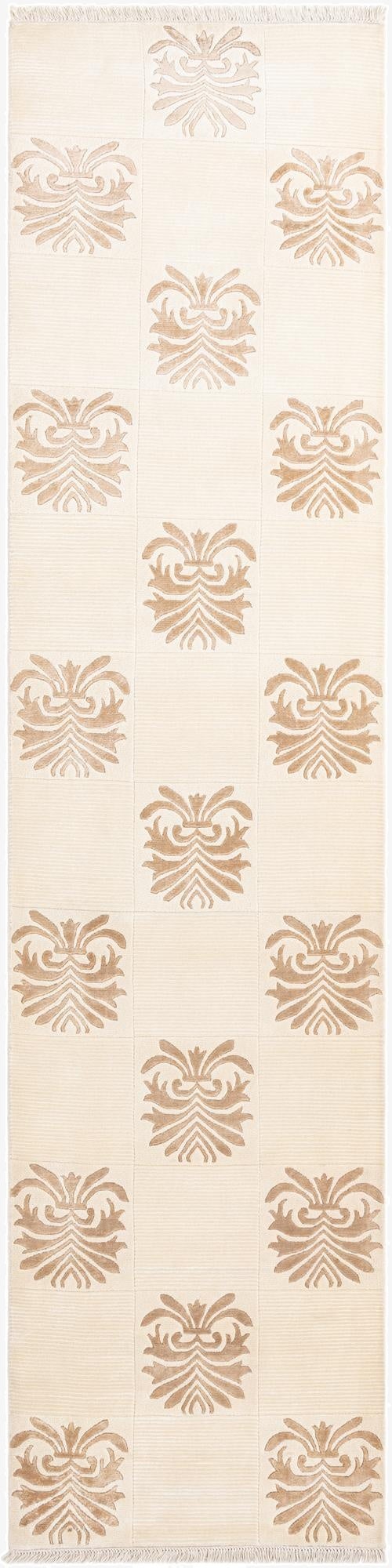 Primary image 3' 3 x 13' 4  Hand Knotted Darya Wool Runner Rug