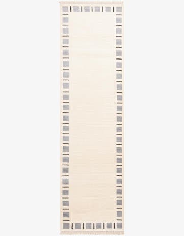 2' 8 x 9' 8 Hand Knotted Darya Wool Runner Rug