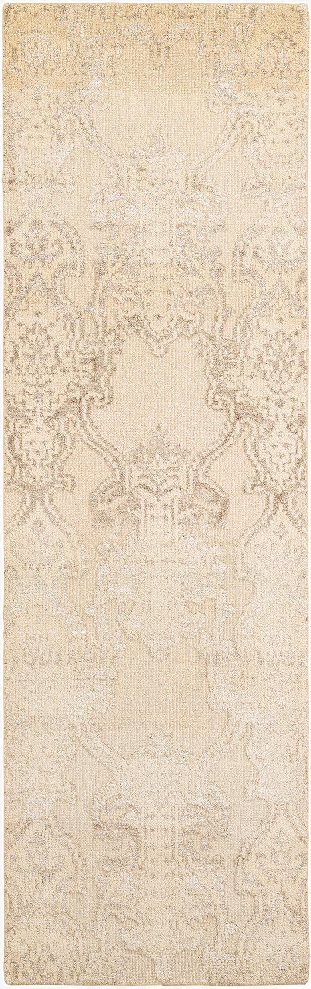 2' 8 x 8' 8  Hand Knotted Darya Runner Rug
