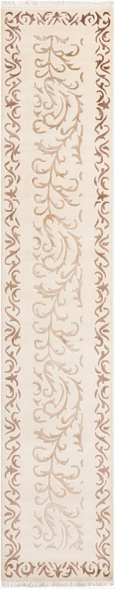 2' 7 x 13' 3  Hand Knotted Darya Wool Runner Rug