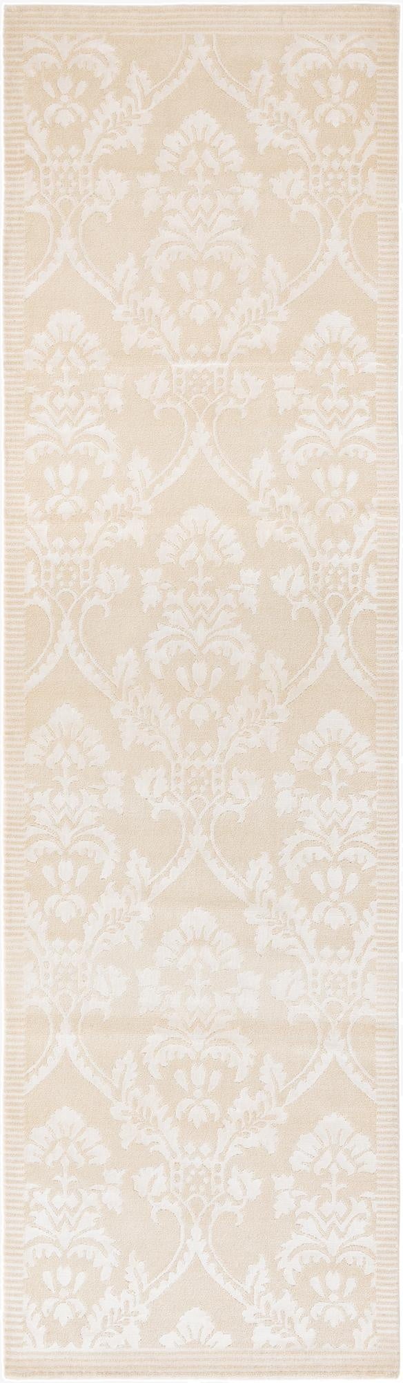 2' 11 x 10'  Hand Knotted Darya Wool Runner Rug