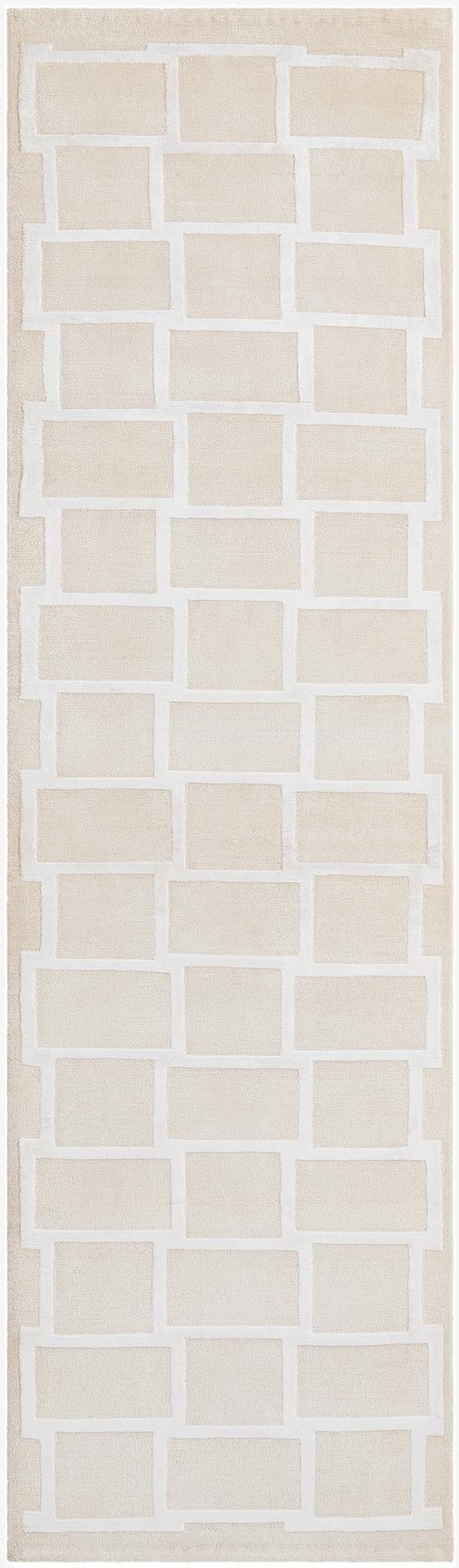 2' 9 x 9' 11  Hand Knotted Darya Wool Runner Rug