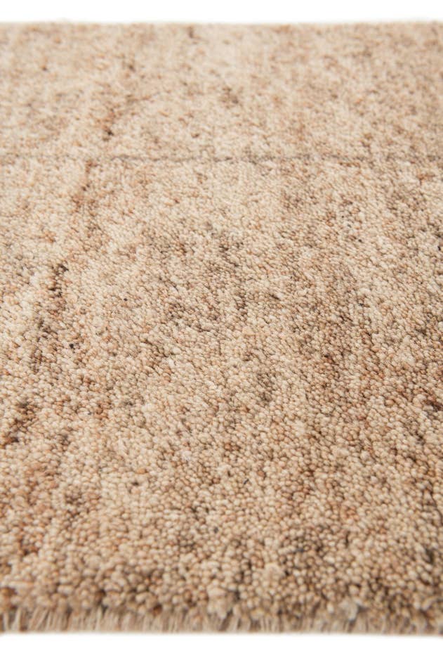 Detail image of 1' 8 x 11' 6 Hand Knotted Gabbeh Wool Runner Rug