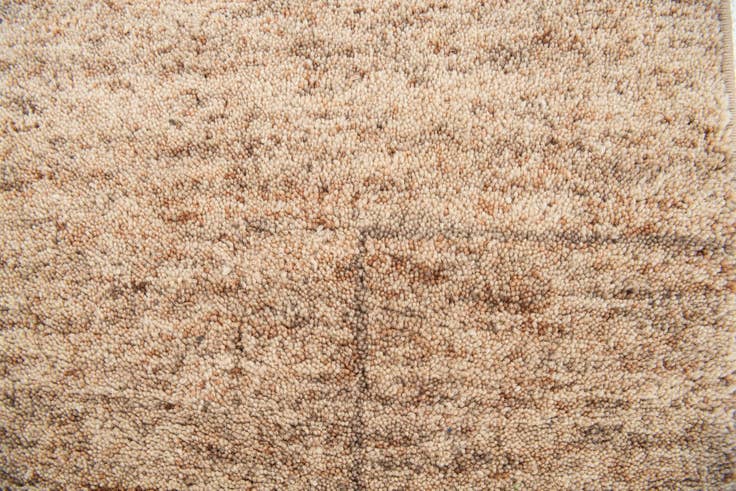 Detail image of 1' 8 x 11' 6 Hand Knotted Gabbeh Wool Runner Rug