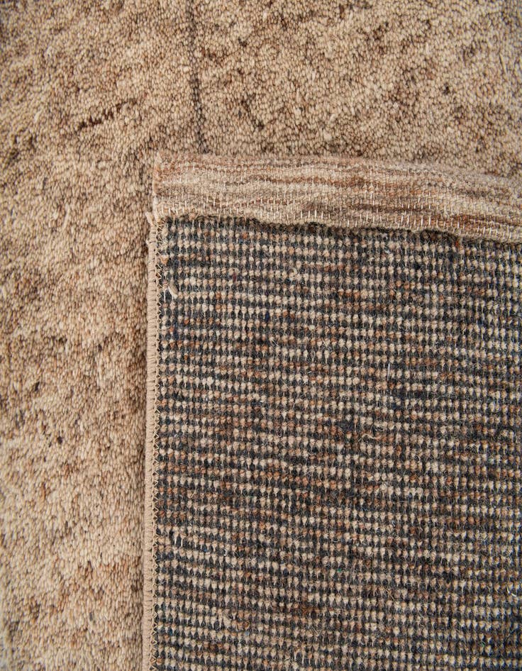 Detail image of 1' 8 x 11' 6 Hand Knotted Gabbeh Wool Runner Rug